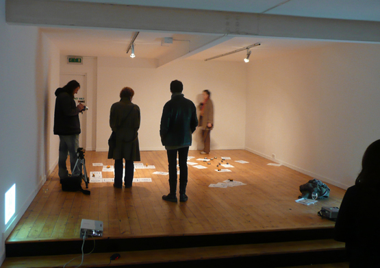 Images from the art installation as exhibited Plymouth arts centre 2008 By Stanza 